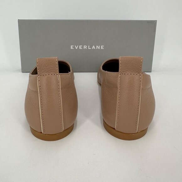 Everlane The Italian Leather Day Glove Flats in Tan-Brown sz 10.5 Women's NIB - Picture 3 of 6